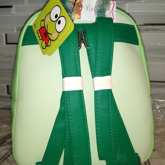 Loungefly Disney Parks Keroppi Sanrio Kawaii Mini Backpack - Picture 3 of 3